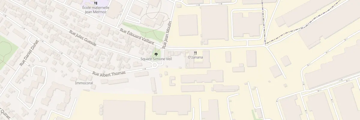 Plan du 64 Rue Edouard Vaillant au Bourget