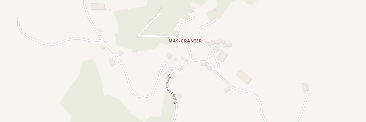 Plan du 5070 Mas Granier à Sansac-Veinazès