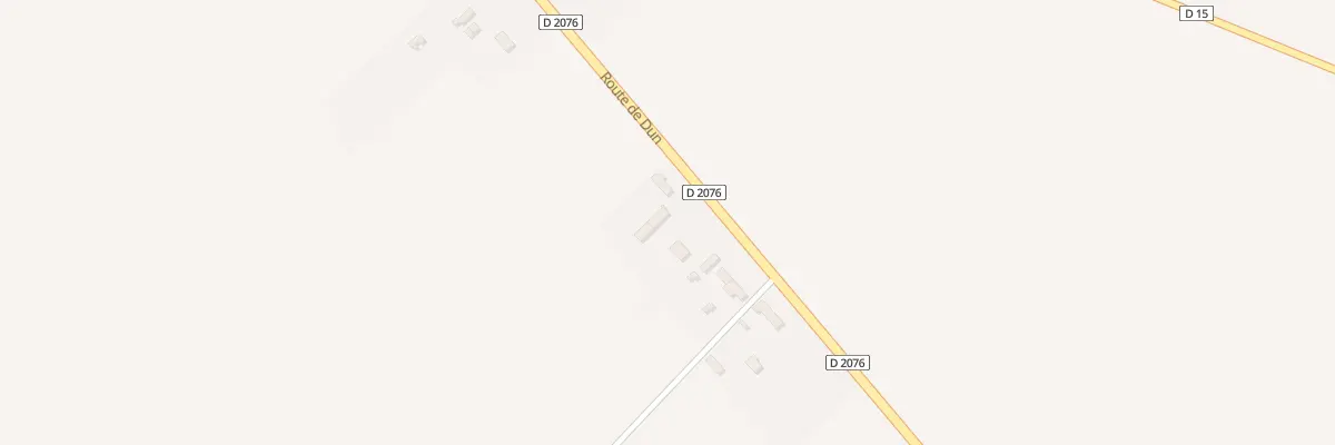 Plan du 9034 Rte de Dun à Bourges