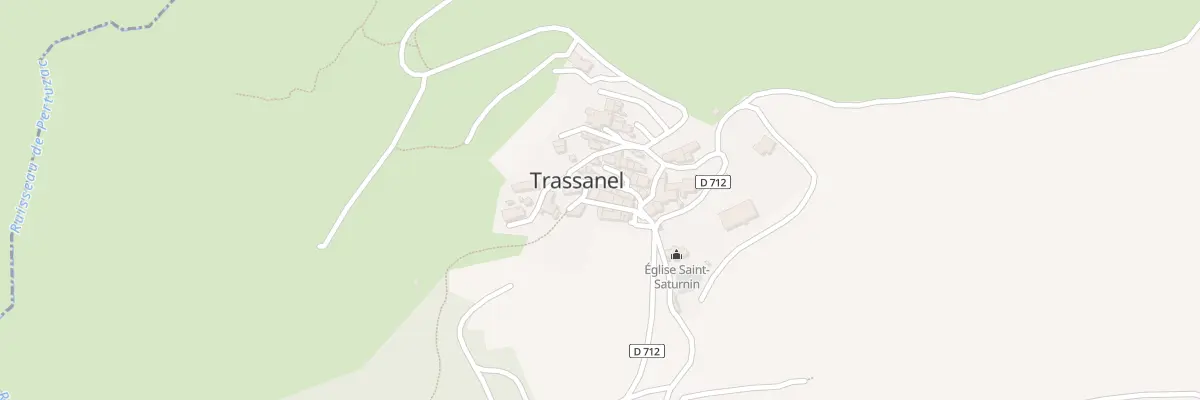Plan du 11 Le Village à Trassanel