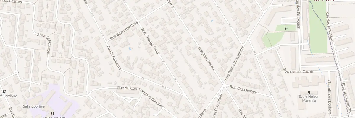 Plan du 43B Rue George Sand à Vigneux-sur-Seine