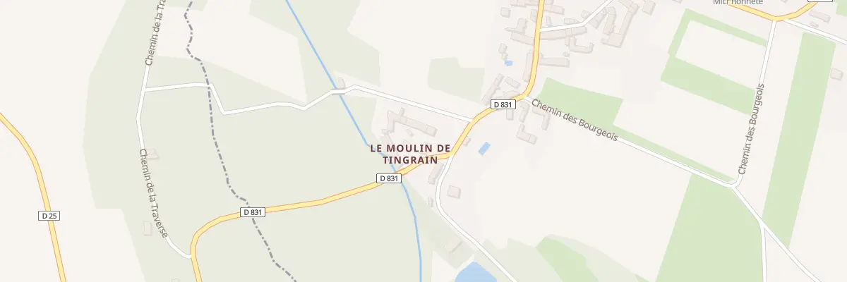 Plan du 25 Rue de l’Essonne à Orville