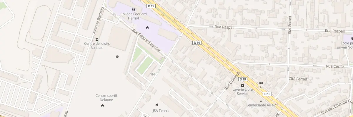 Plan du 1 Rue Delalain à Maisons-Alfort