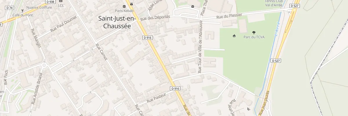 Plan du 57B Rue de Paris à Saint-Just-en-Chaussée