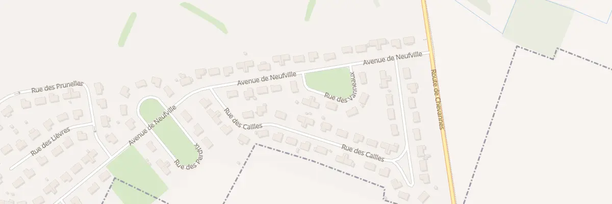 Plan du 4 Rue des Vanneaux à Mennecy