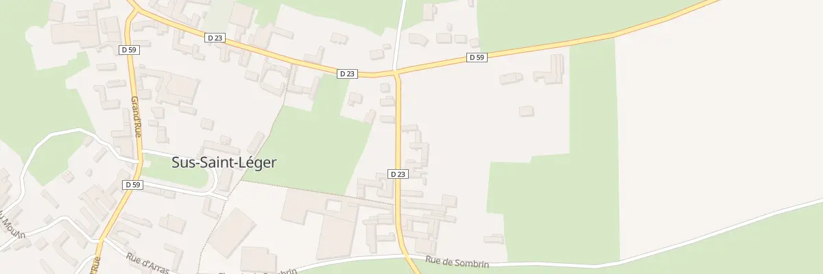 Plan du 53 Rue de Warluzel à Sus-Saint-Léger