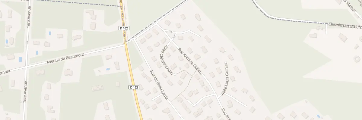 Plan du 41 Rue Antoine de Gallaix à Lamorlaye