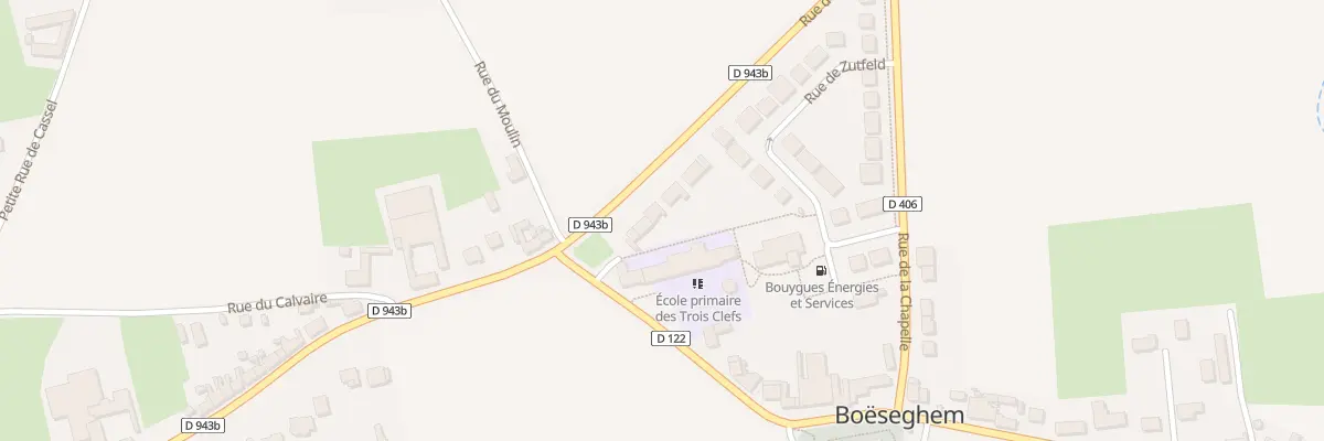 Plan du 23 Rue d’Aire à Boëseghem