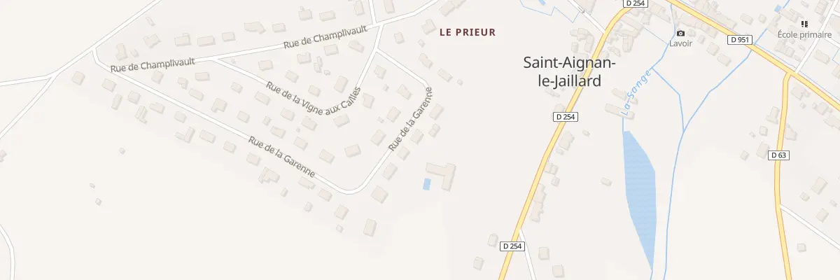 Plan du 9 Rue de la Garenne à Saint-Aignan-le-Jaillard