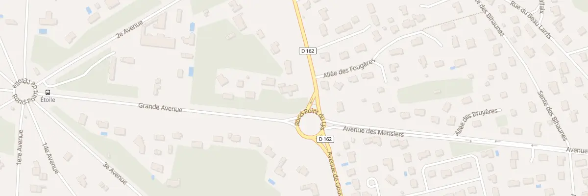 Plan du 201 Av Grande Avenue à Lamorlaye