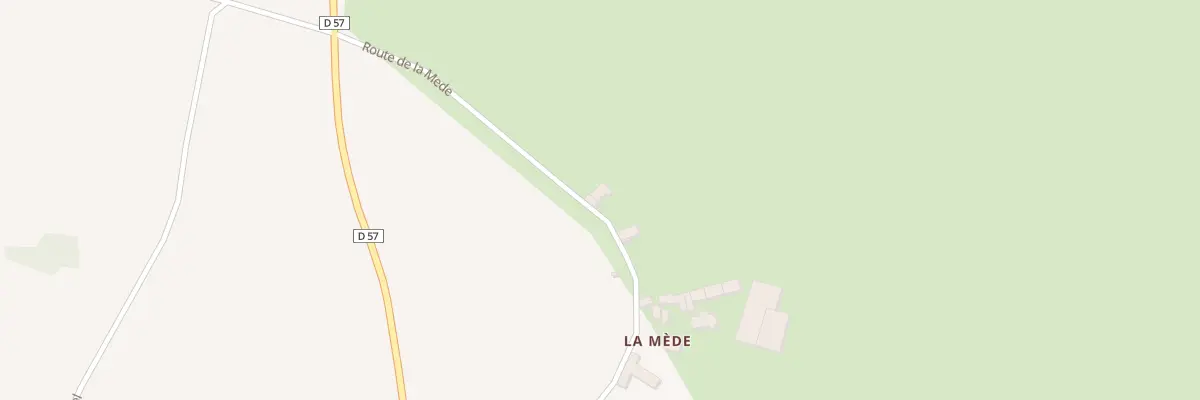 Plan du 5165 La Mede à Moyrazès