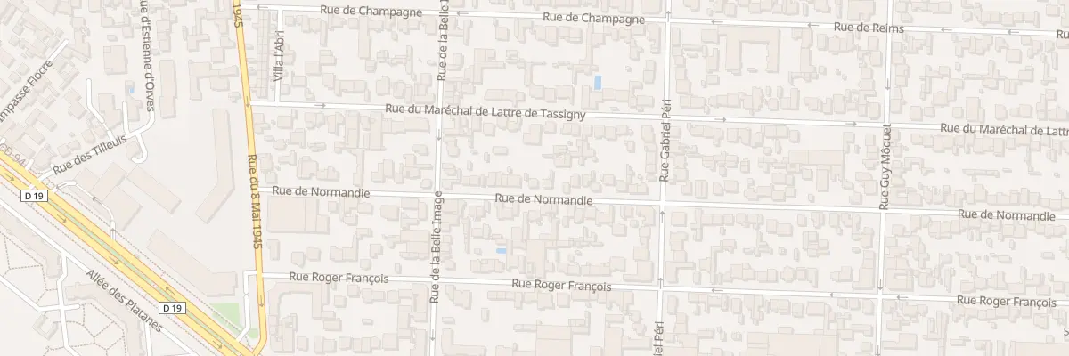 Plan du 39 Rue de Normandie à Maisons-Alfort