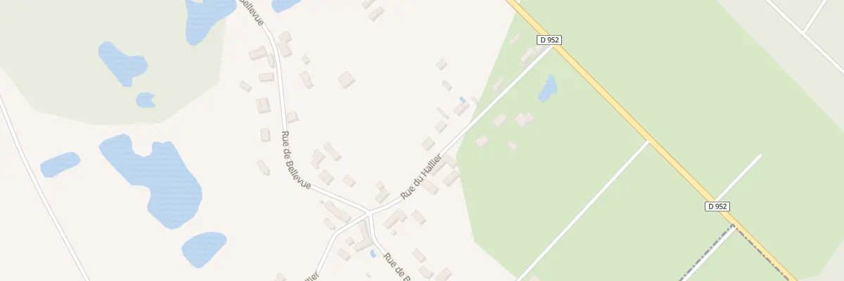 Plan du 12 Rue du Hallier aux Bordes
