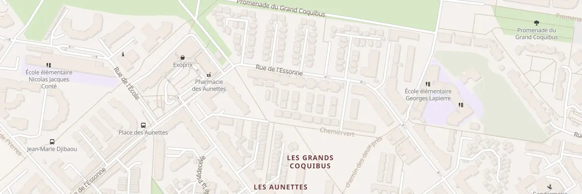 Plan du 54 Rue de l’Essonne à Évry-Courcouronnes