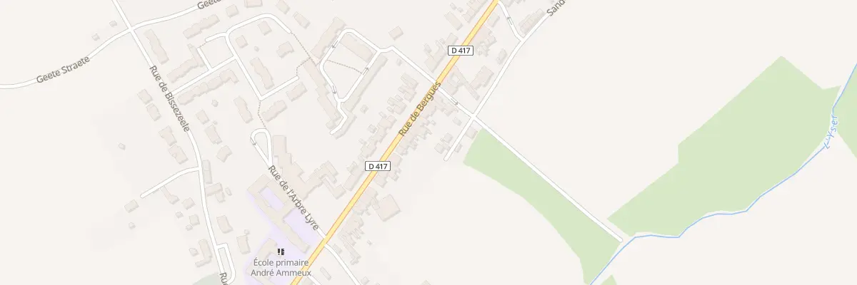 Plan du 110 Rue de Bergues à Esquelbecq