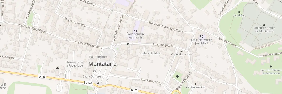 Plan du 76B Rue Jean Jaurès à Montataire