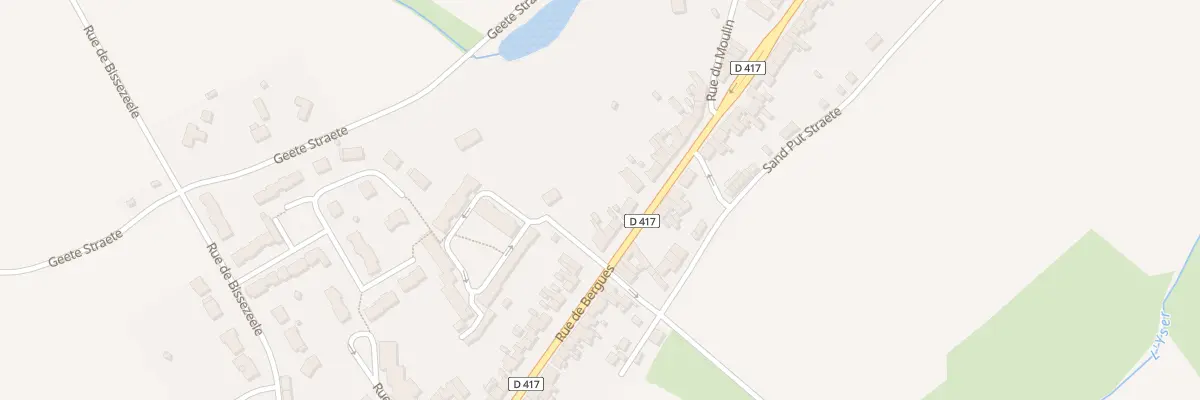 Plan du 103 Rue de Bergues à Esquelbecq