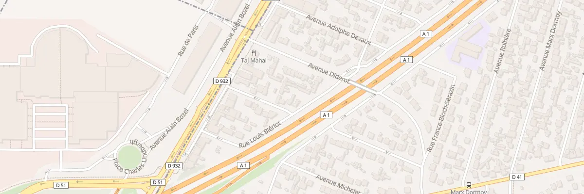 Plan du 15 Rue Pierre Quemener au Blanc-Mesnil