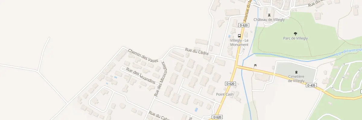 Plan du 94 Av du Minervois à Villegly