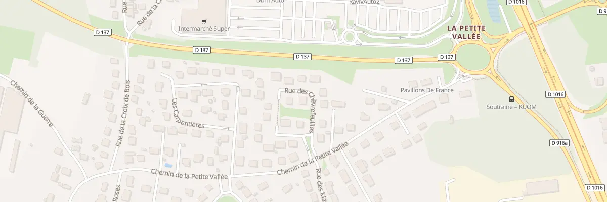 Plan du 4 Rue des Chevrefeuilles à Cauffry