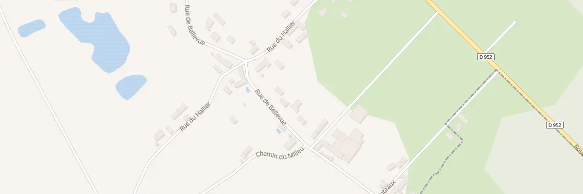 Plan du 5583 Rue de Bellevue aux Bordes