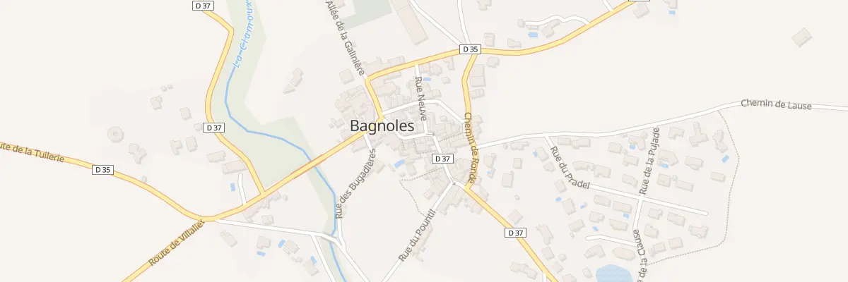 Plan du 51 Le Village à Bagnoles