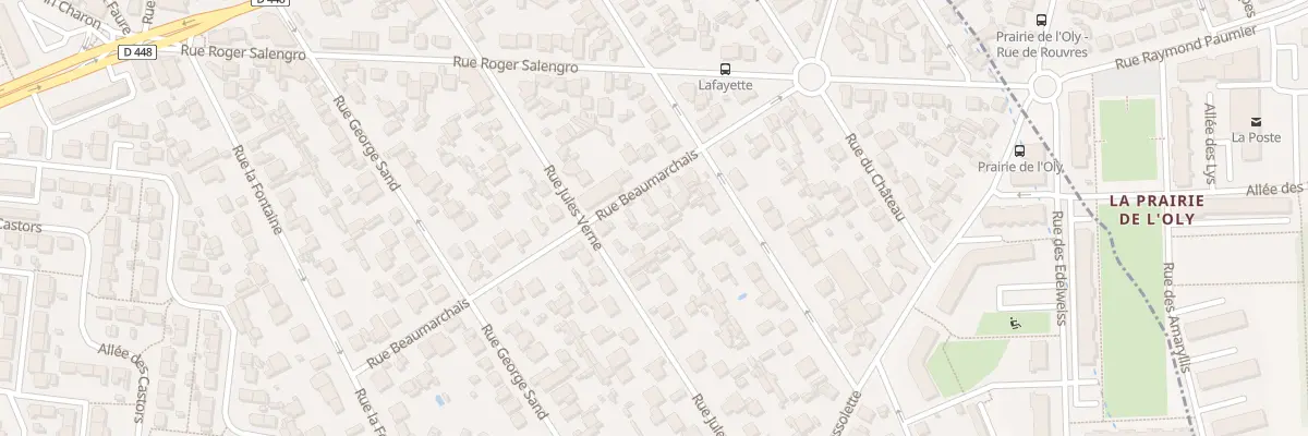 Plan du 30B Rue Beaumarchais à Vigneux-sur-Seine