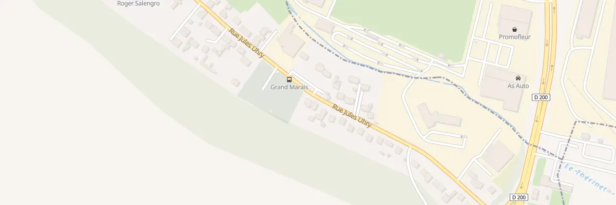 Plan du 16B Rue Jules Uhry à Thiverny
