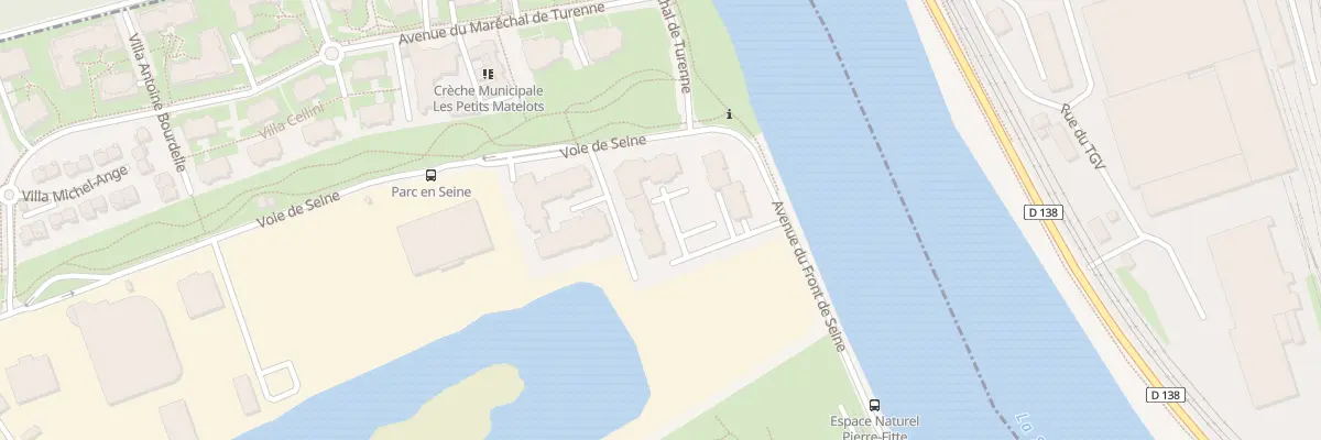 Plan du 114 Av du Front de Seine à Villeneuve-le-Roi