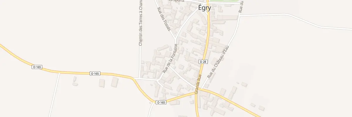 Plan du 24 Rue de la Fontaine à Égry