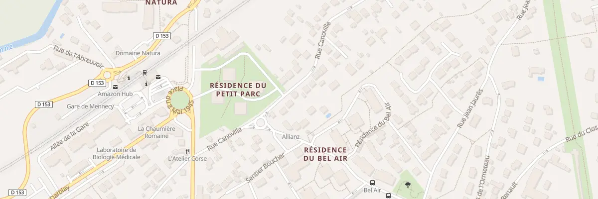 Plan du 32 Rue Canoville à Mennecy