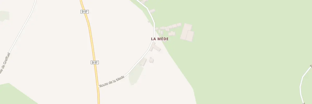 Plan du 5162 La Mede à Moyrazès