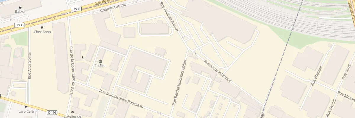 Plan du 49 Rue Anatole France à Romainville