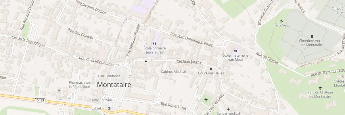 Plan du 73 Rue Jean Jaurès à Montataire