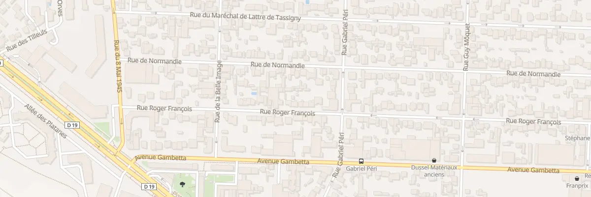 Plan du 35 Rue Roger François à Maisons-Alfort