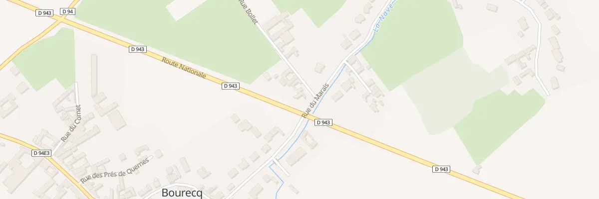 Plan du 2B Rue du Marais à Bourecq