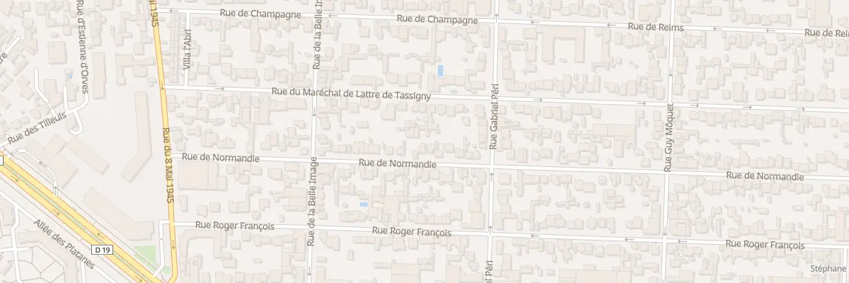 Plan du 45 Rue de Normandie à Maisons-Alfort