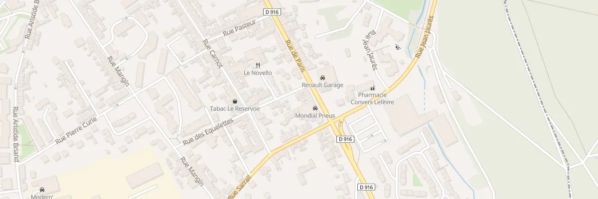 Plan du 126 Rue de Paris à Saint-Just-en-Chaussée