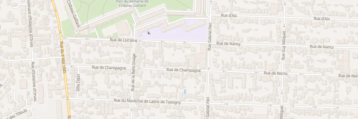 Plan du 49 Rue de Champagne à Maisons-Alfort