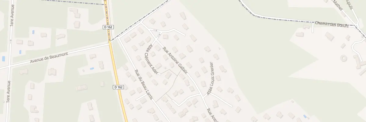 Plan du 24 Rue Antoine de Gallaix à Lamorlaye