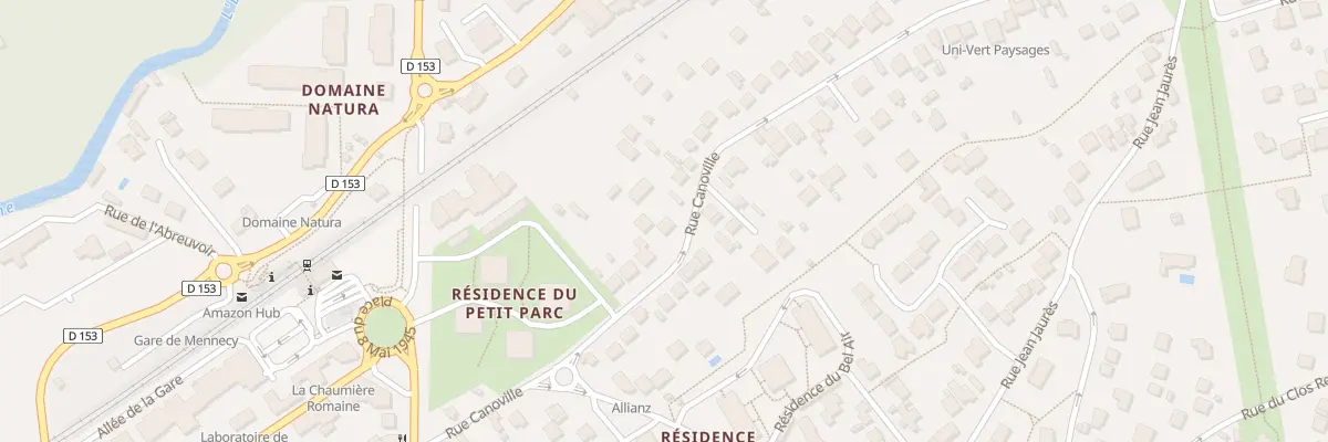 Plan du 15 Rue Canoville à Mennecy