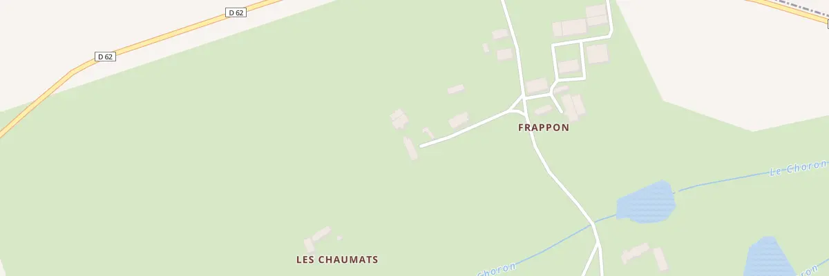 Plan du 315 Frappon à Vesdun