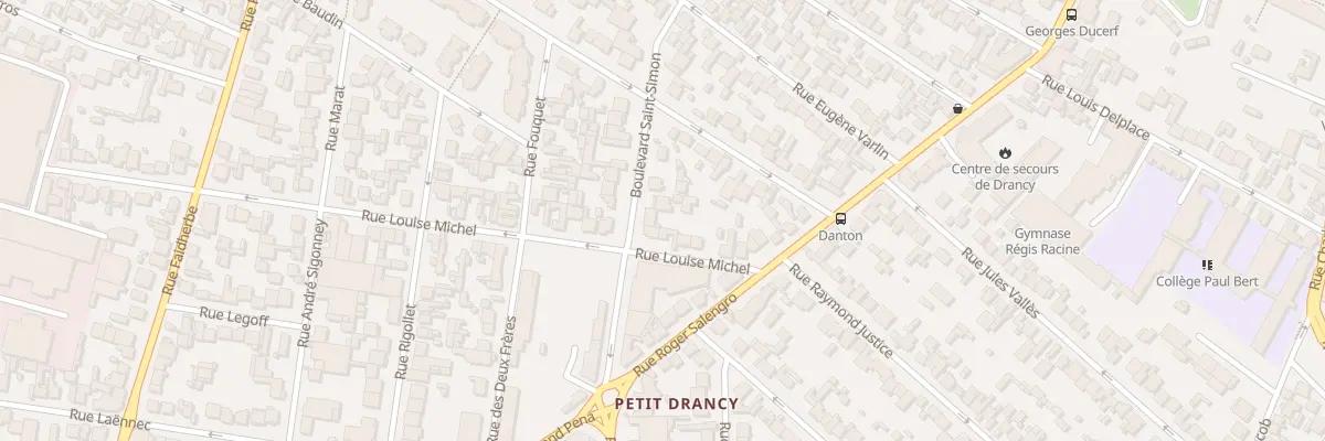 Plan du 27 Bd Saint Simon à Drancy