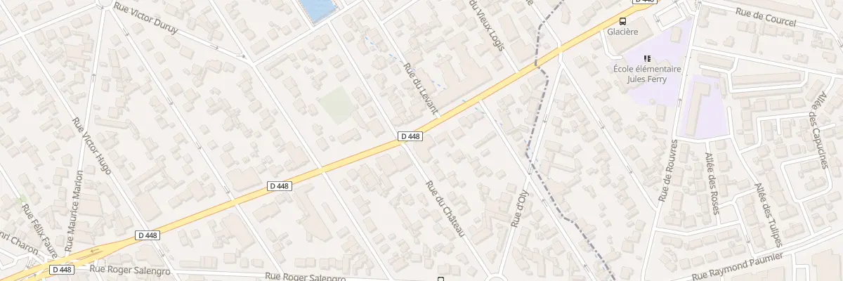 Plan du 1 Rue du Chateau à Vigneux-sur-Seine