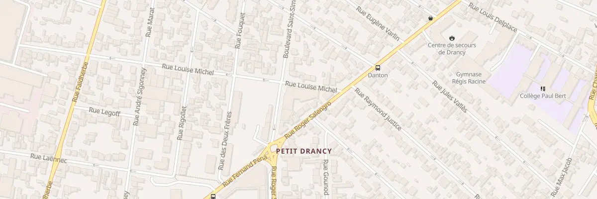 Plan du 35 Bd Saint Simon à Drancy