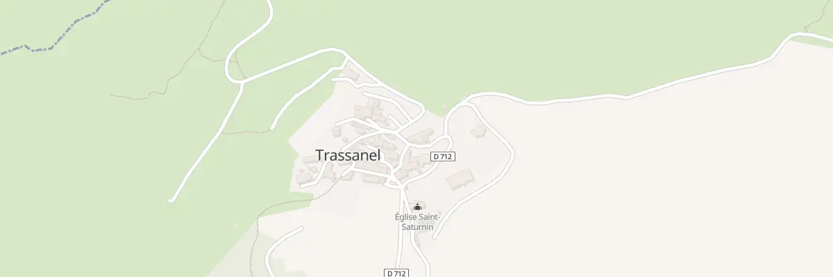 Plan du 4 Le Village à Trassanel