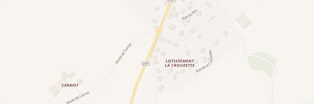 Plan du 10 Rue de la Crouzette à Moyrazès