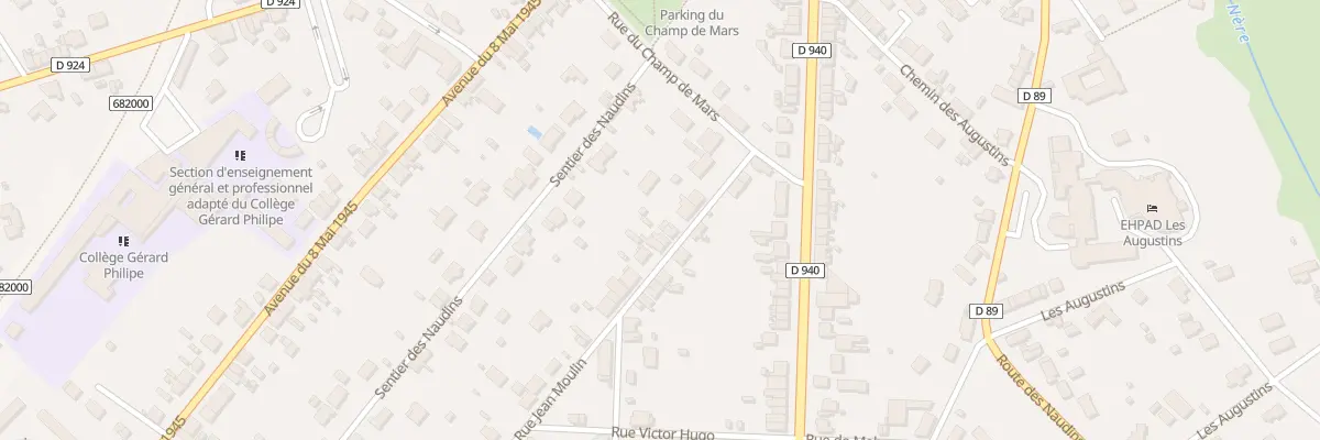 Plan du 6B Rue Jean Moulin à Aubigny-sur-Nère