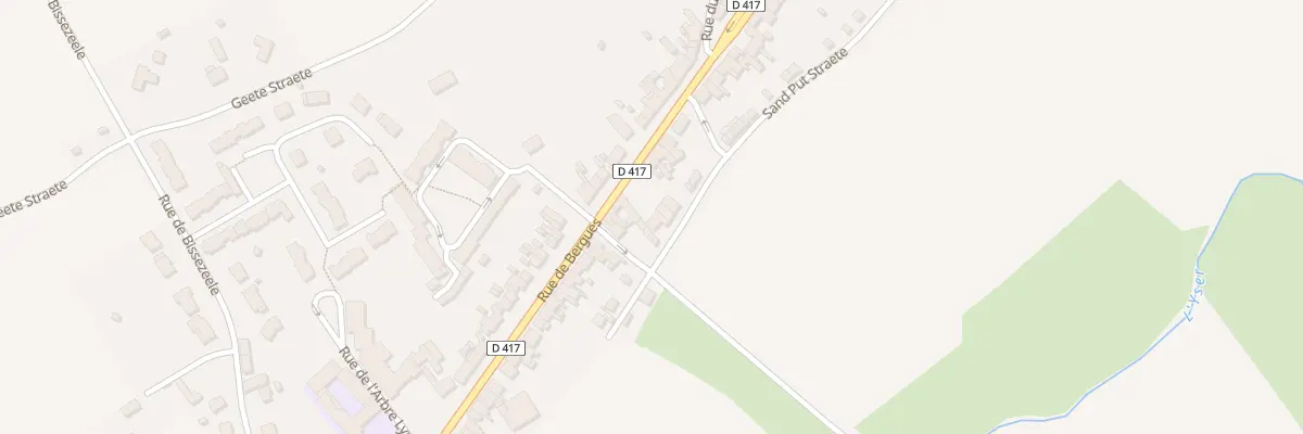 Plan du 132 Rue de Bergues à Esquelbecq