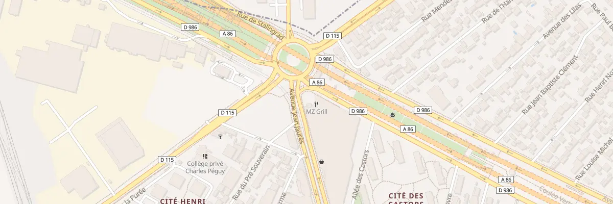 Plan du 238 Av Jean Jaures à Bobigny